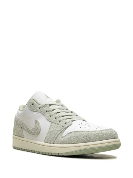 Nėriniuotos sportbačiai Jordan Air Jordan 1 su raišteliais žalia