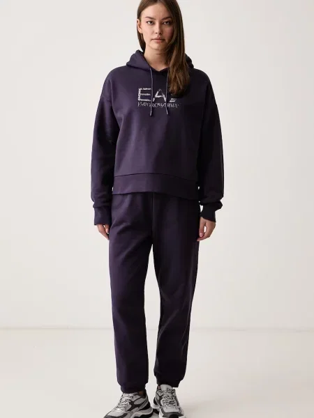 Emporio Armani compleu de trening pentru femei cu violet