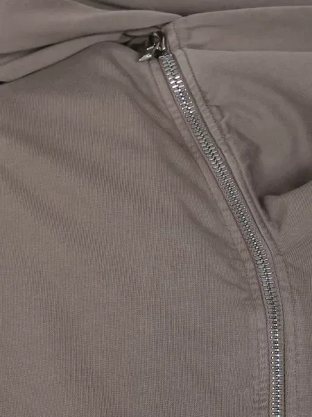 Hanorac cu glugă Rick Owens Drkshdw asimetric gri