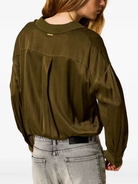 Cămașă Twinset verde