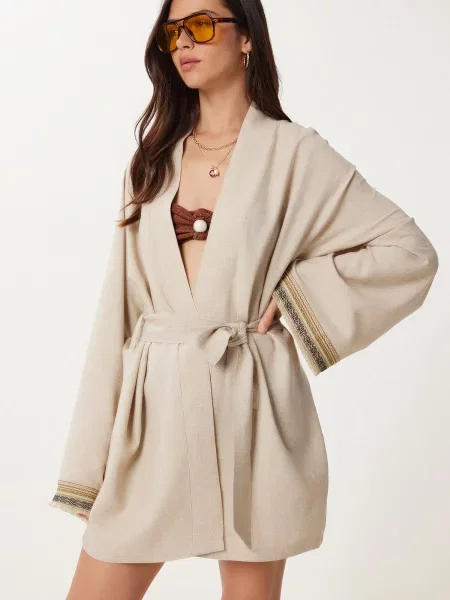 Palton Happiness İstanbul negru