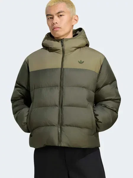 Adidas Originals kurtka Hooded Regen zielona