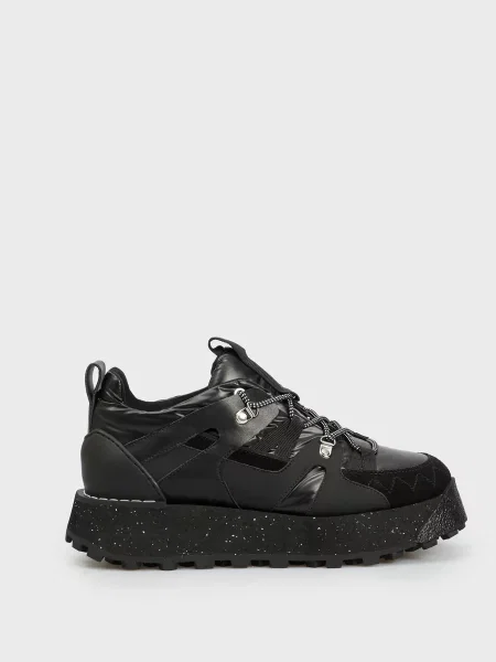 Кожаные кроссовки Prpy черные