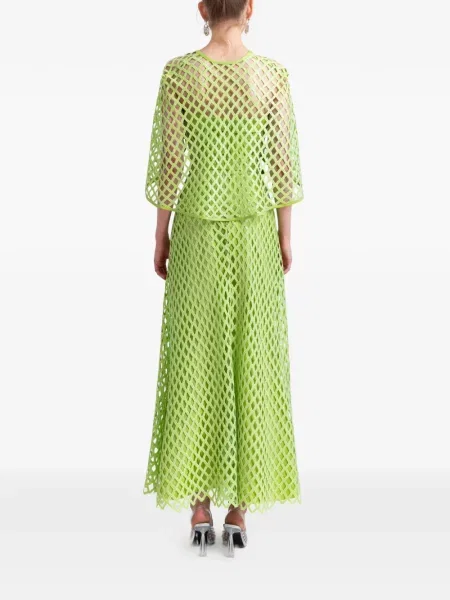 Rochie Gemy Maalouf evazată verde