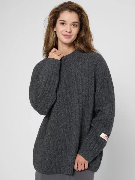 Светр PRPY поліестер/акрил сірий