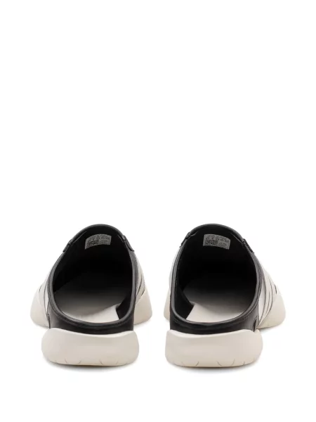 Papuci tip mules Y-3 cu dungi negru