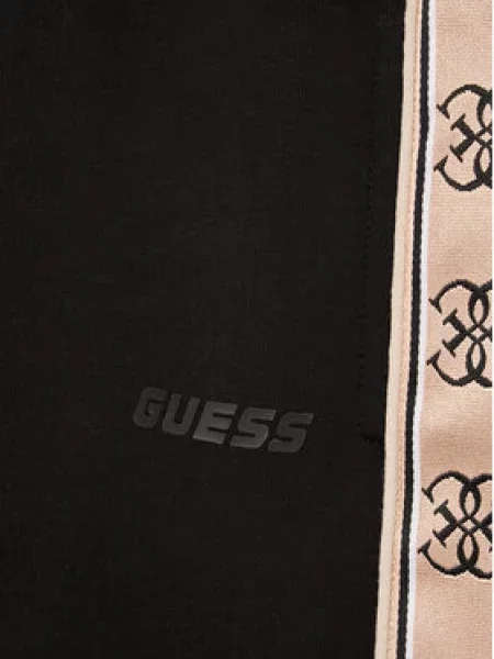Teplákové kalhoty Guess černé