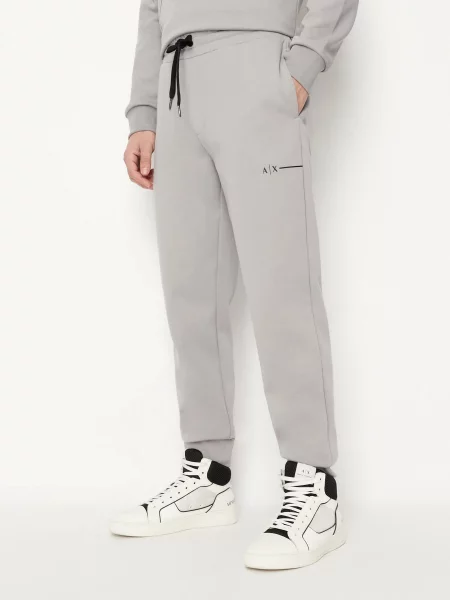 Armani Exchange Штани спортивні сірий