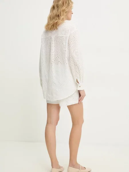 Answear Lab koszula i szorty biały