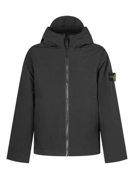 Parka dziecięca Stone Island czarna
