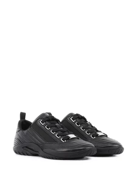Sneakerși Lanvin din piele negru