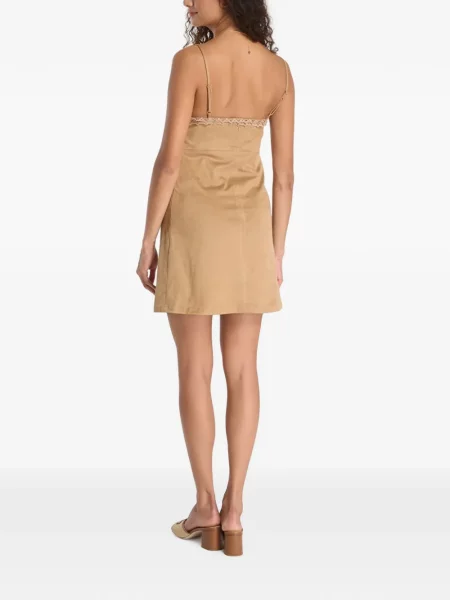 Rochie mini Guess din dantelă cu bretele