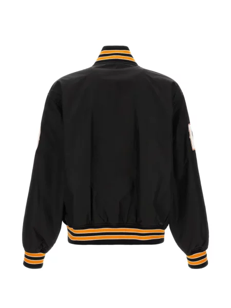 Geacă bomber Balenciaga cu autograf negru
