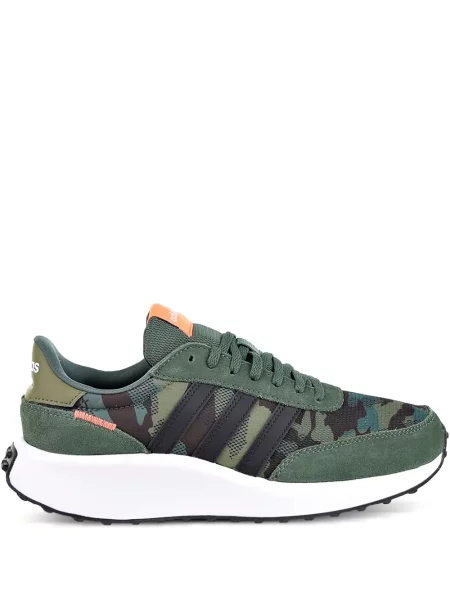 Sneakersy Adidas Run 70S z logo na siłownię z dżerseju białe