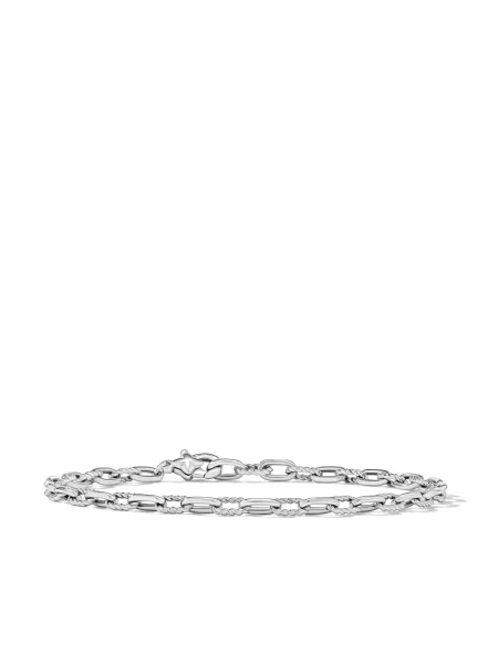 Brăţară David Yurman argintiu