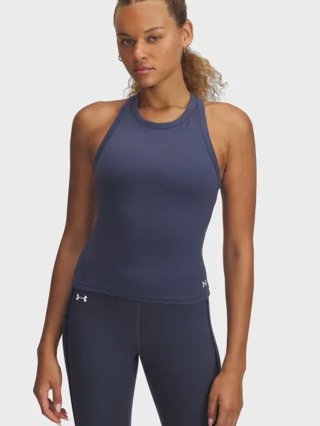 Спортивний топ Under Armour з високим коміром сірий