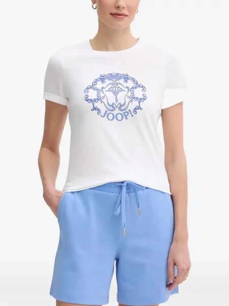 Stras tricou Joop! alb