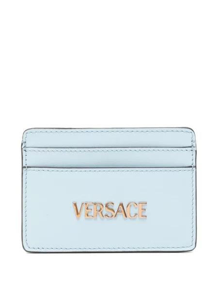 Portofel Versace din piele albastru