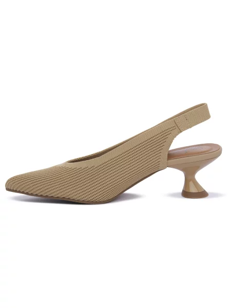 Pantofi Miss Elastic maro