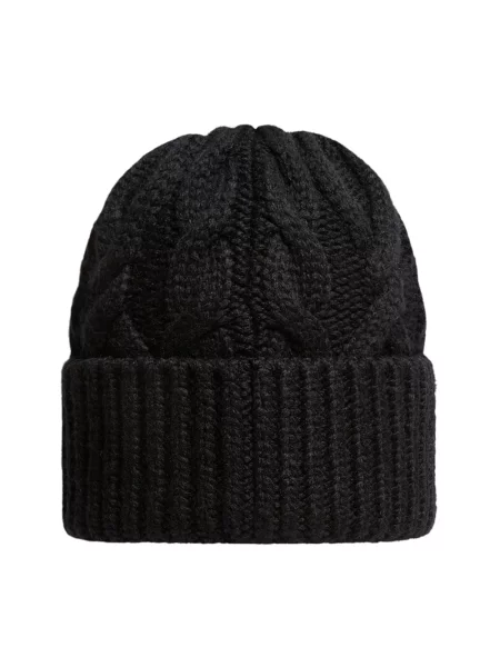 Czapka Moncler czarna