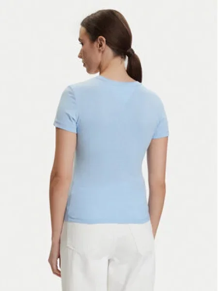 Tommy Jeans Plus Majica svetlo / bela modra