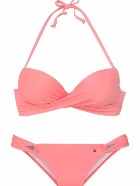 S.Oliver Costum de baie două piese roz