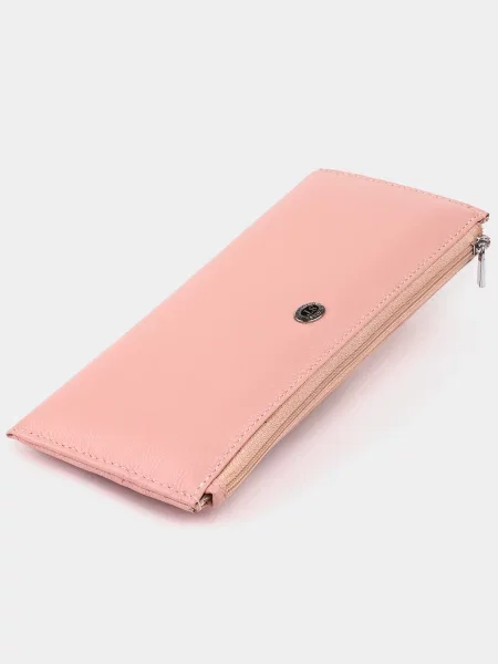 ST Leather Accessories Гаманець Шкіра рожевий