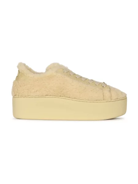 Sneakersy Valentino wełniane beżowe