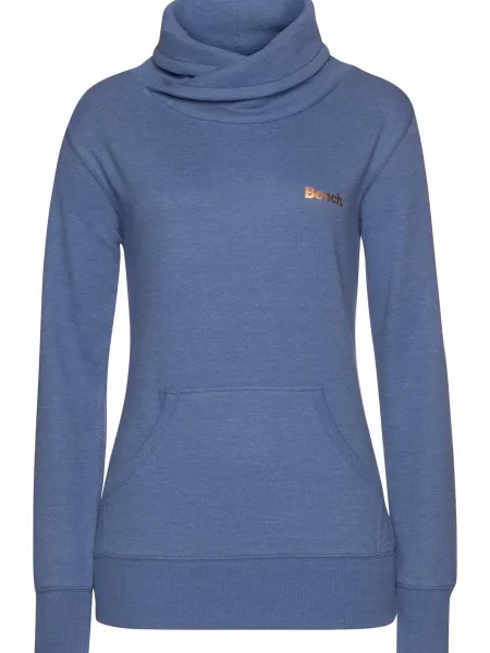 BENCH Majica moder denim