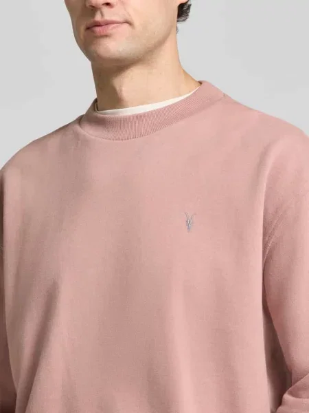 Bluza z wyhaftowanym logo model asher crew' Allsaints