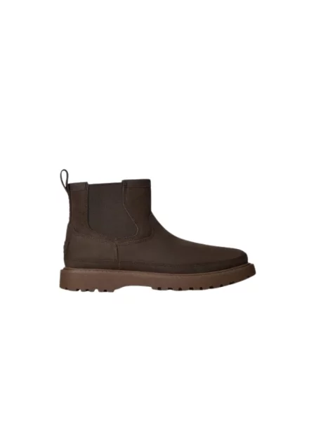 Sztyblety Ugg skórzane brązowe