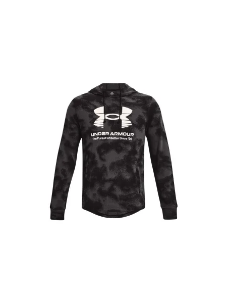 Froté mikina Under Armour čierna
