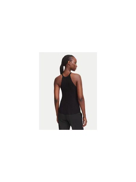 Guess Felső Regular Fit fekete