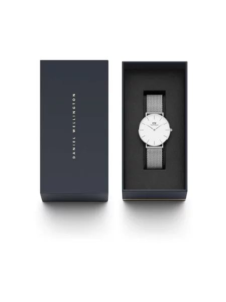Daniel Wellington zegarek Petite 36 Sterling srebrny szary