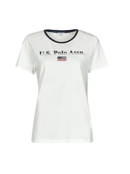 Polo majica U.s. Polo Assn. s kratkimi rokavi bela