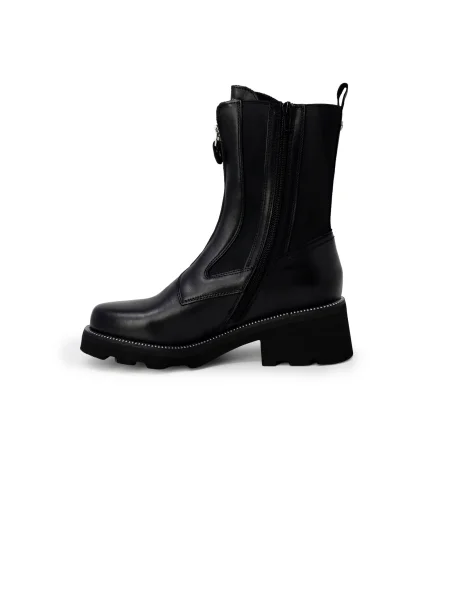 Kožené kozačky Cult černé