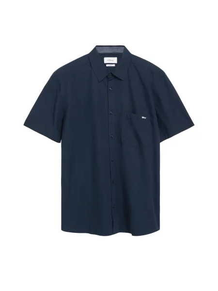 S.Oliver Cămașă bleumarin
