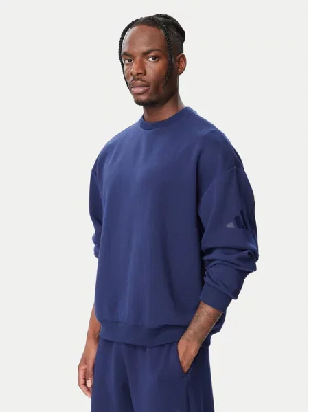 Adidas Суитшърт Soft Lux син