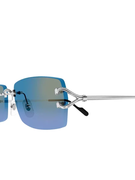 Saulės akiniai Cartier Eyewear pilka