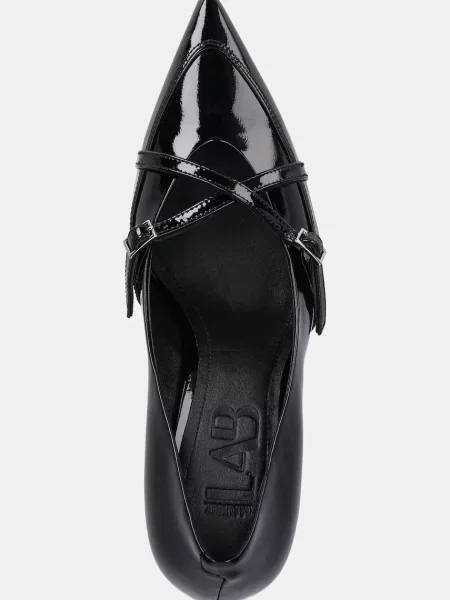 Кожаные туфли Answear.lab черные