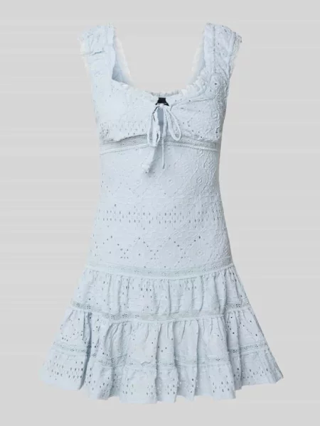 Sukienka mini z ażurową koronką model ‘Cornelia’ Gina Tricot