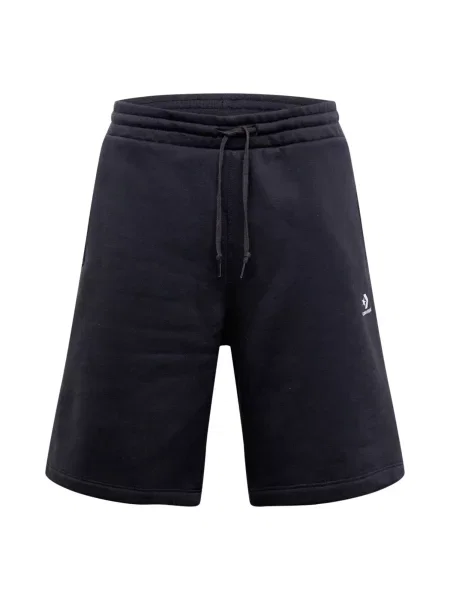 CONVERSE Hlače črna bela