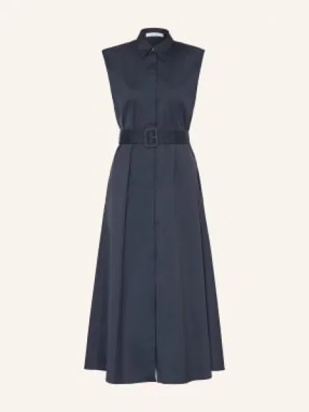 Soluzione Sukienka W Stylu Koszuli blau