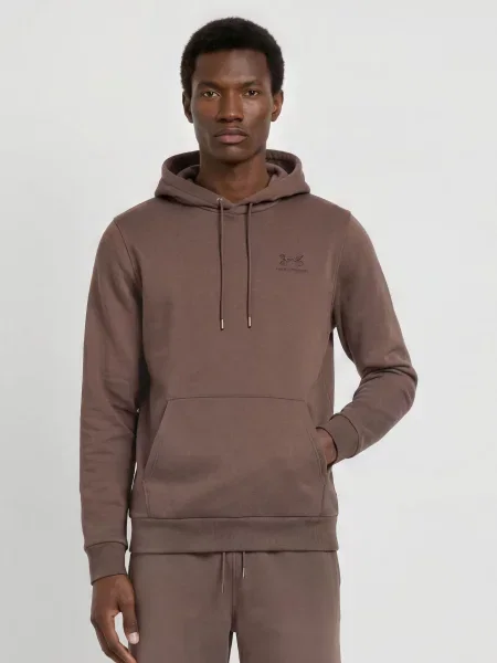 Under Armour Bluza Z Kapturem Ua Icon Fleece braun