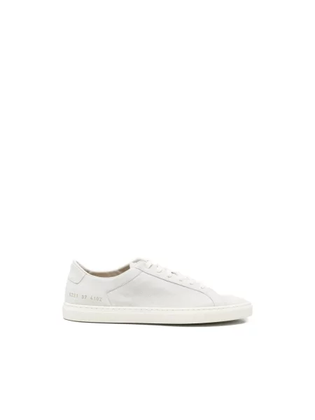Sneakersy Common Projects sznurowane z okrągłym noskiem szare