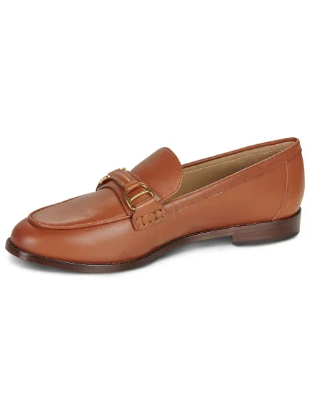 Pantofi loafer Lauren Ralph Lauren din piele maro