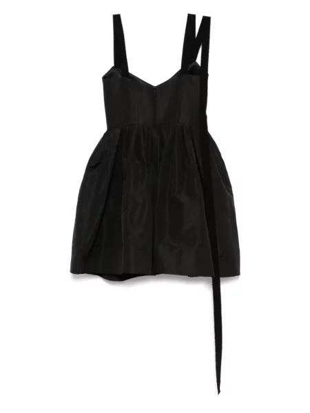 Rochie Dice Kayek de mătase de costum negru