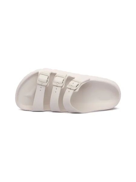BIRKENSTOCK Papucs Florida III Flex tojáshéj fehér
