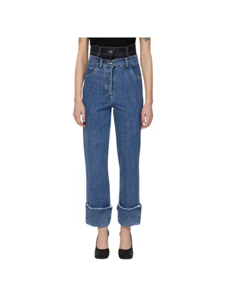 Jeansy Rokh niebieskie