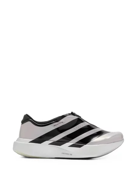 Balerini Adidas cu imagine cu imprimeu animal print alb